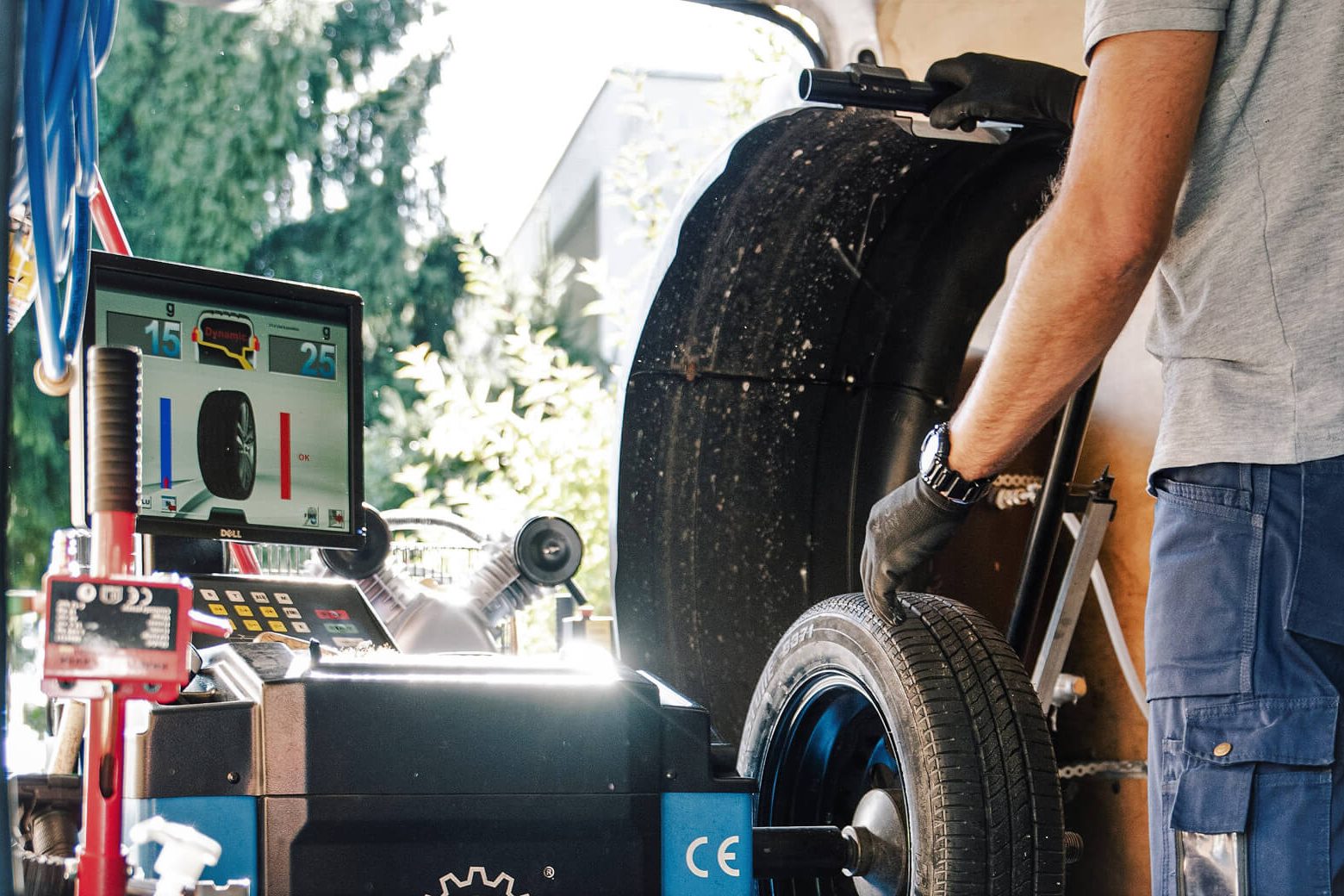 Mobil gumiszerviz centrírozás és javítás